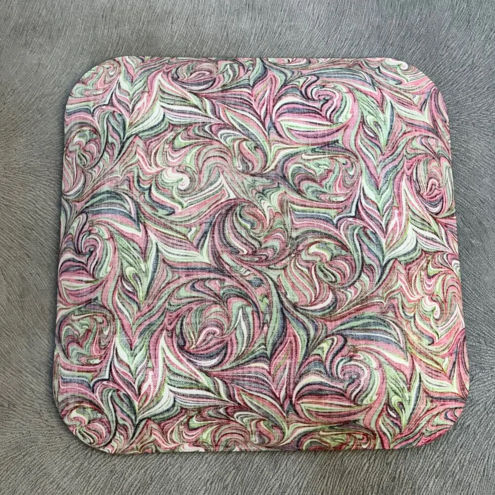 Glass Dish Holiday Theme Homemade 9